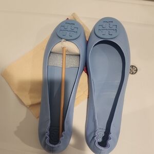 Tory Burch Light Blue Women's Flats